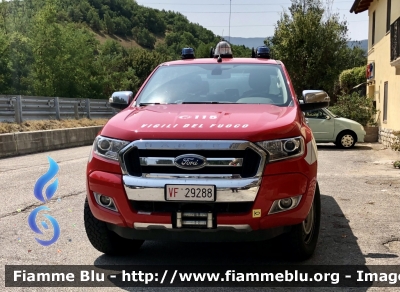 Ford Ranger IX serie 
Vigili del Fuoco 
Comando provinciale di L’Aquila 
Allestimento ARIS 
VF 29288
Parole chiave: Ford Ranger_IXserie Vf29288