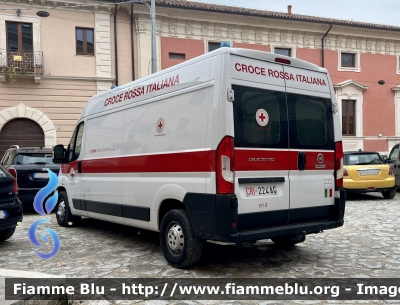 Fiat Ducato X290 
Croce Rossa Italiana 
Comitato Regionale Abruzzo 
Allestimento Elevox 
CRI 224 AG 
Parole chiave: Fiat Ducato_X290 CRI224AG