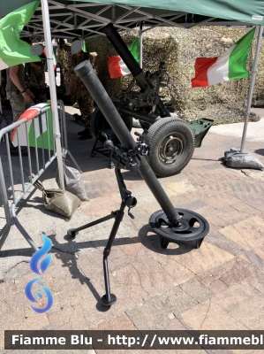 Mortaio da 81mm mod.35 
Esercito Italiano 
9’ reggimento Alpini L’Aquila 
Parole chiave: Mortaio 81mm