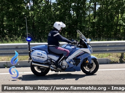 Yamaha FJR 1300 II serie 
Polizia di Stato 
Polizia Stradale 
Allestimento Elevox 
POLIZIA G3109
In Scorta al Giro d’Italia 
Moto “0”
Parole chiave: Yamaha_FJR1300 IIserie Polizia Stradale Giro d’Italia