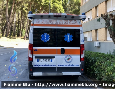 Fiat Ducato X290
Croce Italia Ambulanze ETS 
(Sambuceto) 
Automezzo 12
Allestimento Orion 
Parole chiave: Fiat Ducato_X290 Ambulanza