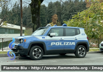 Jeep Renegade 
Polizia di Stato 
Polizia Stradale 
Allestimento NCT Nuova Carrozzeria Torinese 
POLIZIA N5943
Parole chiave: Jeep Renegade POLIZIAN5943