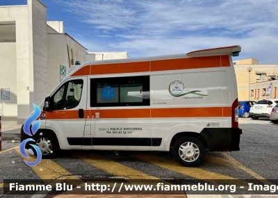 Fiat Ducato X250 
Protezione Civile 
ASD SAM L’Aquila Soccorso 
Allestimento Orion 
Parole chiave: Fiat Ducato_X250 Ambulanza