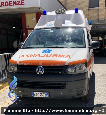 Volkswagen Transporter T5 restyle 
ASL n1 Avezzano Sulmona L’Aquila 
118 Abruzzo soccorso 
C.O. Di L’Aquila 
Allestimento GGG elettromeccanica 
Parole chiave: Volkswagen Transporter_T5restyle Ambulanza