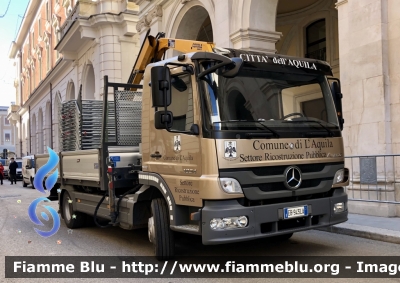 Mercedes-Benz Atego 1024
Comune di L’Aquila 
Settore Ricostruzione Pubblica 
Parole chiave: Mercedes-Benz Atego_1024