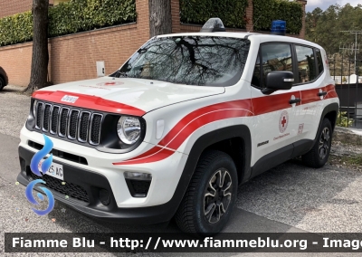 Jeep Renegade restyle 
Croce Rossa Italiana 
Comitato provinciale di Ancona 
CRI 625 AG 
Parole chiave: Jeep Renegade croce rossa Ancona