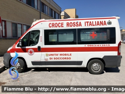 Fiat Ducato X250
Croce Rossa Italiana 
Comitato di Avezzano 
CRI 781 AA
Parole chiave: Ambulanza croce rossa Avezzano