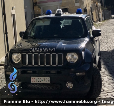 Jeep Renegade restyle 
Carabinieri 
Allestimento FCA 
CC ED 759
Parole chiave: Jeep Renegade_restyle CCED759