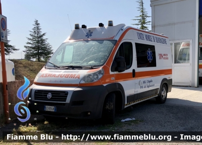 Fiat Ducato X250
ASL n1 Avezzano Sulmona L’Aquila 
118 Abruzzo Soccorso 
P.O. Tagliacozzo 
Allestimento Fast 
Parole chiave: Fiat Ducato_X250 Ambulanza