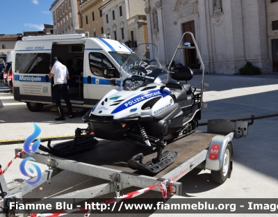 Yamaha VK10 
Polizia Locale
Comune di L'Aquila
Nucleo Operativo Alta Montagna
Parole chiave: Yamaha VK10