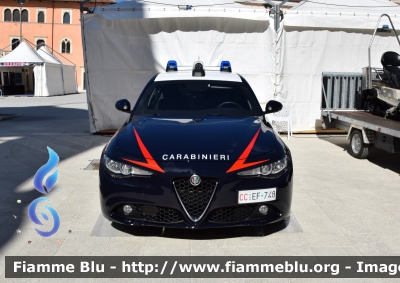 Alfa Romeo Nuova Giulia
Carabinieri
Nucleo Operativo Radiomobile
Allestimento FCA 
CC EF 748
Parole chiave: Alfa-Romeo Nuova_Giulia CCEF748