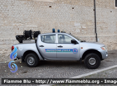 Mitsubishi L200 IV serie
Protezione Civile
Regione Abruzzo
Allestimento Totani
Cod:Automezzo 30 
assegnato Temporaneamente al Gruppo pc di Carsoli (AQ)
Parole chiave: Mitsubishi L200_IVserie