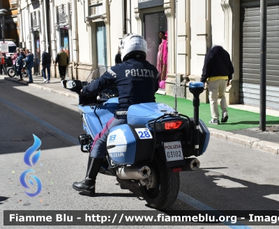 Yamaha FJR 1300 II serie
Polizia di Stato
Polizia Stradale
Allestimento Elevox 
POLIZIA G3102
In Scorta al Giro D'Italia 2024
Moto 28
Parole chiave: Yamaha FJR_1300_IIserie POLIZIAG3102 Giro_D&#039;Italia_2024