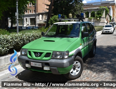 Nissan Terrano II serie restyle
Carabinieri 
Comando Carabinieri Unità per la Tutela Forestale Ambientale ed Agroalimentare
CC DM 591
Parole chiave: Nissan Terrano_IIserie_restyle CCDM591