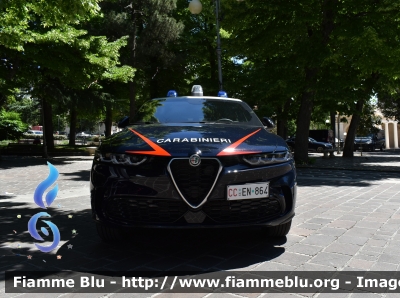 Alfa Romeo Tonale
Carabinieri
Nucleo Operativo Radiomobile
Allestimento FCA
CC EN 864
Parole chiave: Alfa-Romeo Tonale CCEN864