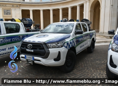 Toyota Hilux IX serie
Protezione Civile 
Regione Abruzzo
Allestimento Tekne 
Cod.Automezzo 115
Parole chiave: Toyota hilux_IXserie