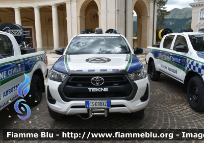 Toyota Hilux IX serie
Protezione Civile 
Regione Abruzzo
Allestimento Tekne 
Cod.Automezzo 115
Parole chiave: Toyota hilux_IXserie