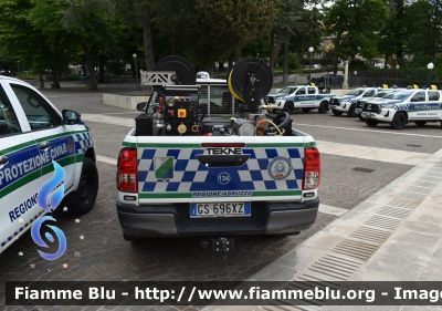 Toyota Hilux IX serie
Protezione Civile 
Regione Abruzzo
Allestimento Tekne
Cod.Automezzo 134
Parole chiave: Toyota hilux_IXserie 