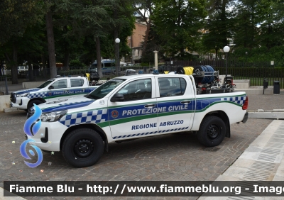 Toyota Hilux IX serie
Protezione Civile 
Regione Abruzzo
Cod.Automezzo 117
Parole chiave: Toyota hilux_IXserie