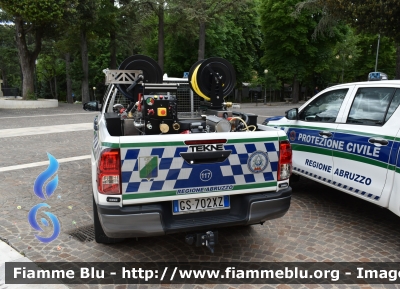 Toyota Hilux IX serie
Protezione Civile 
Regione Abruzzo
Cod.Automezzo 117
Parole chiave: Toyota hilux_IXserie