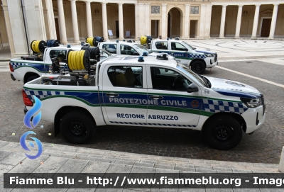 Toyota Hilux IX serie
Protezione Civile
Regione Abruzzo
Allestimento Tekne
Cod.Automezzo 118
Parole chiave: Toyota hilux_IXserie