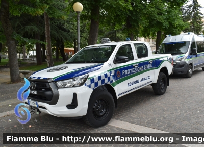 Toyota Hilux IX serie
Protezione Civile 
Regione Abruzzo
Allestimento Tekne
Cod.Automezzo 151
Parole chiave: Toyota hilux_IXserie