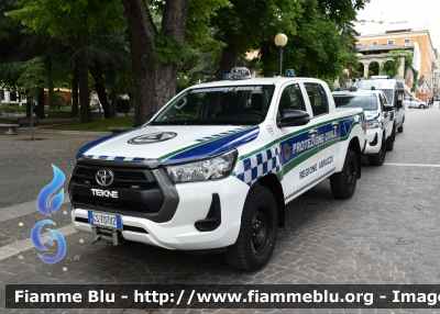 Toyota Hilux IX serie
Protezione Civile 
Regione Abruzzo
Allestimento Tekne
Cod.Automezzo 125
Parole chiave: Toyota hilux_IXserie