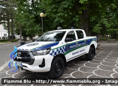 Toyota Hilux IX serie
Protezione Civile
Regione Abruzzo
Allestimento Tekne
Cod.Automezzo 148
Parole chiave: Toyota hilux_IXserie