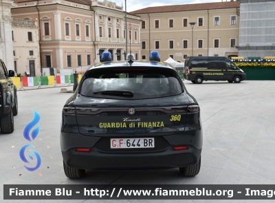 Alfa Romeo Tonale
Guardia di Finanza
Allestimento FCA 
GdiF 644 BR
Parole chiave: Alfa-Romeo Tonale GDIF644BR