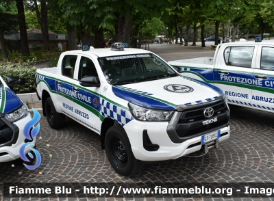 Toyota Hilux IX serie
Protezione Civile
Regione Abruzzo
Allestimento Tekne
Cod.Automezzo 
Parole chiave: Toyota hilux_IXserie