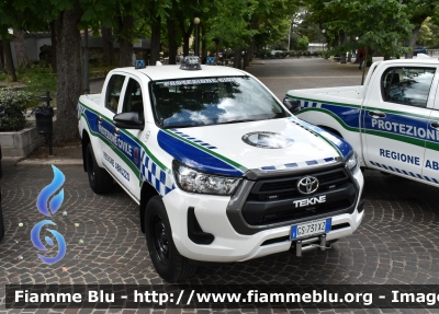 Toyota Hilux IX serie
Protezione Civile
Regione Abruzzo
Allestimento Tekne
Cod Automezzo 153
Parole chiave: Toyota hilux_IXserie