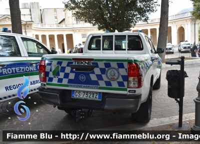 Toyota Hilux IX serie
Protezione Civile 
Regione Abruzzo
Allestimento Tekne
Cod.Automezzo 151
Parole chiave: Toyota hilux_IXserie