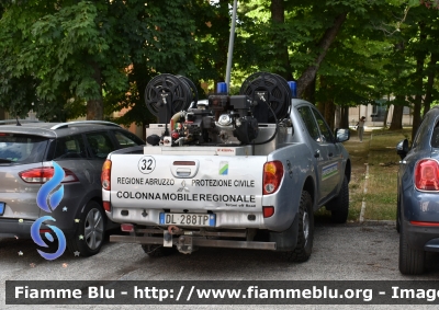 Mitsubishi L200 IV serie
Protezione Civile 
Regione Abruzzo
Colonna Mobile Regionale
Cod.Automezzo 32
Parole chiave: Mitsubishi L200_IVserie