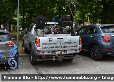 Mitsubishi L200 IV serie
Protezione Civile 
Regione Abruzzo
Colonna Mobile Regionale
Cod.Automezzo 32
Parole chiave: Mitsubishi L200_IVserie