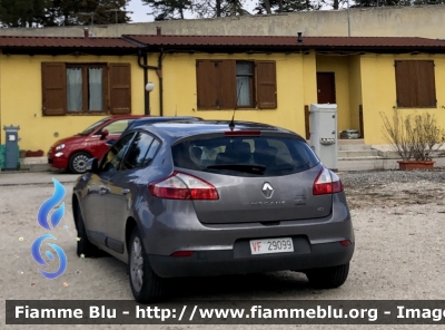 Renault Megane III serie 
Vigili del Fuoco 
Comando provinciale di Bari 
Veicolo Acquisito da Confisca 
VF 29099
Parole chiave: Renault Megane_IIIserie VF29099