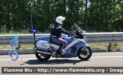 Yamaha FJR 1300 II serie 
Polizia di Stato 
Polizia Stradale 
Allestimento Elevox 
POLIZIA G3110 
In Scorta al Giro d’Italia 
Moto “9”
Parole chiave: Yamaha_FJR1300 IIserie Polizia Stradale Giro d’Italia