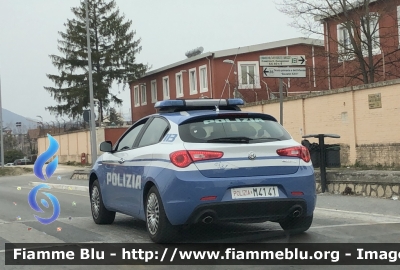 Alfa Romeo Nuova Giulietta restyle 
Polizia di Stato 
Squadra Volante 
Allestimento NCT 
Decorazione Grafica Artlantis 
POLIZIA M4141
Parole chiave: Alfa-Romeo Nuova_Giulietta_restyle POLIZIAM4141