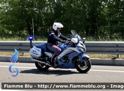 Yamaha FJR 1300 II serie 
Polizia di Stato 
Polizia Stradale 
Allestimento Elevox 
POLIZIA G3109
In Scorta al Giro d’Italia 
Moto “0”
Parole chiave: Yamaha_FJR1300 IIserie Polizia Stradale Giro d’Italia