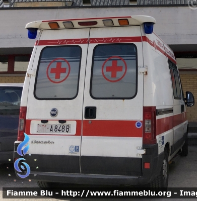 Fiat Ducato III serie 
Croce Rossa Italiana 
Comitato di Avezzano 
Unità Territoriale di Capistrello 
Allestimento Orion 
CRI A848B
Parole chiave: Fiat Ducato_IIIserie Ambulanza CRIA848B