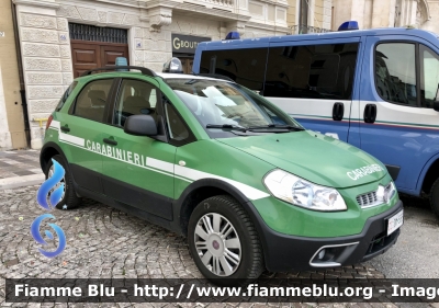 Fiat Sedici restyle 
Carabinieri 
Comando Carabinieri unità per la tutela Forestale Ambientale ed Agroalimentare 
CC DM 553
Parole chiave: Fiat Sedici_restyle CCDM553