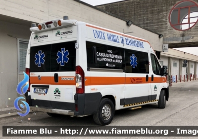 Fiat Ducato X250 
ASL n1 Avezzano Sulmona L’Aquila 
118 Abruzzo Soccorso 
Allestimento Fast 
Parole chiave: Fiat Ducato X290 Ambulanza 