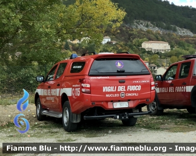 Fiat Fullback 
Vigili del Fuoco 
Nucleo Cinofilo Abruzzo 
VF 30114
Parole chiave: Fiat Fullback VF30114