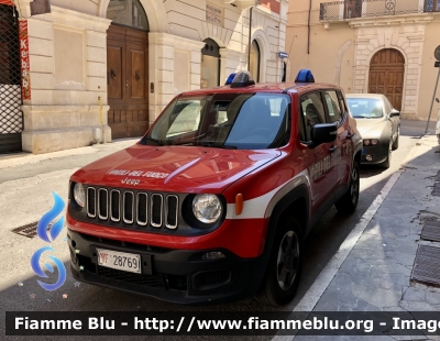 Jeep Renegade 
Vigili del Fuoco 
Comando provinciale di L’Aquila 
VF 28769
Parole chiave: Jeep Renegade VF28769