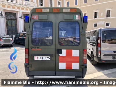 Fiat Ducato II s serie 
R.O.E. 4’ Reparto Corpo Militare Sovrano Militare Ordine Di Malta 
In Ausilio al 9’ reggimento Alpini L’Aquila 
Allestimento Bollanti 
EI CI 875
Parole chiave: Fiat Ducato_IIserie EICI875 ambulanza