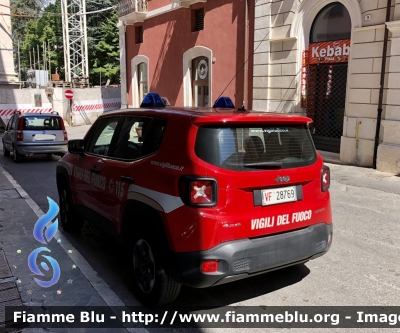 Jeep Renegade 
Vigili del Fuoco 
Comando provinciale di L’Aquila 
VF 28769
Parole chiave: Jeep Renegade VF28769