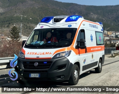 Fiat Ducato X290 
Croce Verde Pratola Soccorso 
Dono del Lions Clubs Intenational
Allestimento EDM 
Parole chiave: Fiat Ducato_X290 Ambulanza