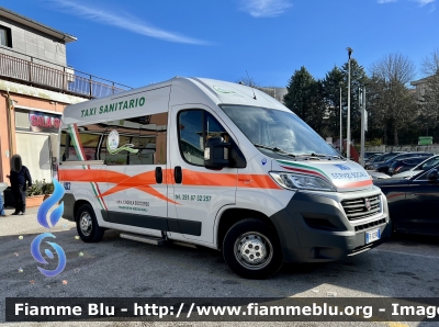 Fiat Ducato X290
ASD SAM L’Aquila Soccorso 
Servizi Sociali 
Taxi Sanitario 
Trasporto Medicinali 
Allestimento Maf 
Parole chiave: Fiat Ducato_X290