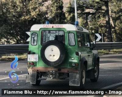 Land-Rover Defender 90 
Carabinieri 
Comando Carabinieri unità per la tutela Forestale Ambientale ed Agroalimentare 
Parco Nazionale del Gran Sasso e Monti Della Laga 
CC BJ 235
Parole chiave: Land-Rover Defender_90 CCBJ235