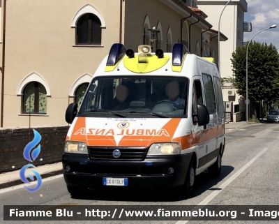 Fiat Ducato III serie 
Pubblica Assistenza Protezione Civile di Ocre 
Allestimento Aricar 

Parole chiave: Fiat Ducato_IIIserie Ambulanza