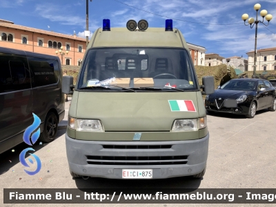 Fiat Ducato II s serie 
R.O.E. 4’ Reparto Corpo Militare Sovrano Militare Ordine Di Malta 
In Ausilio al 9’ reggimento Alpini L’Aquila 
Allestimento Bollanti 
EI CI 875
Parole chiave: Fiat Ducato_IIserie EICI875 ambulanza